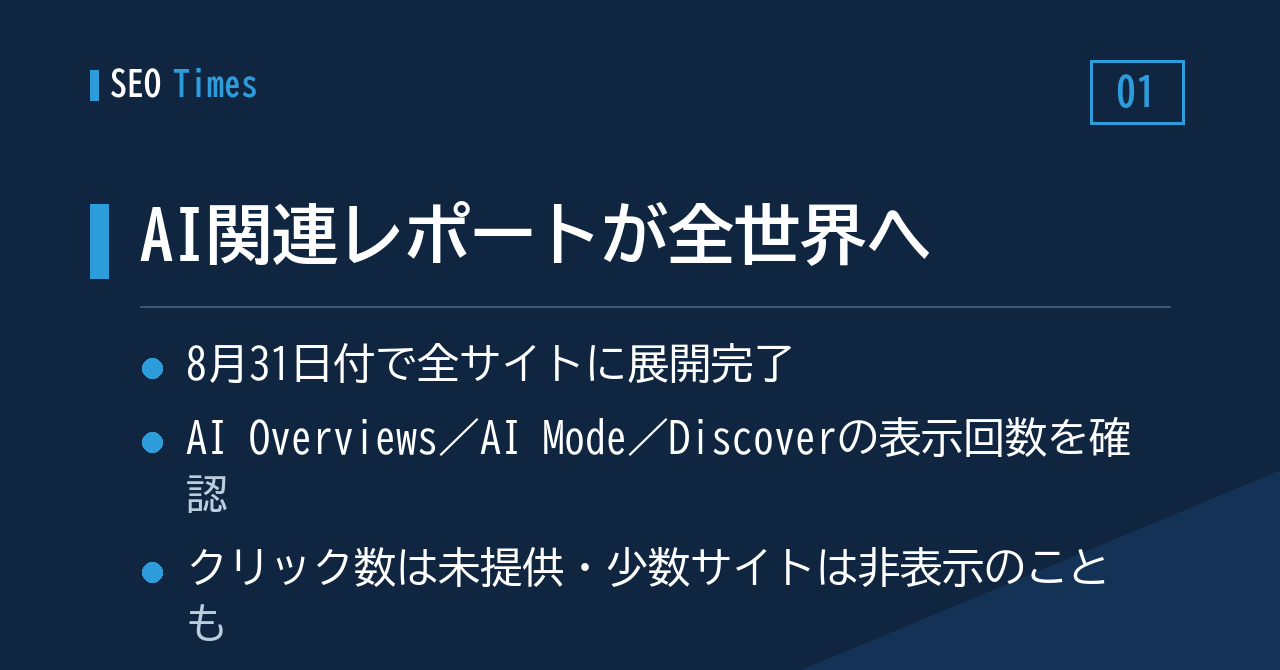 全世界のサイトで見られるようになったAI関連レポート